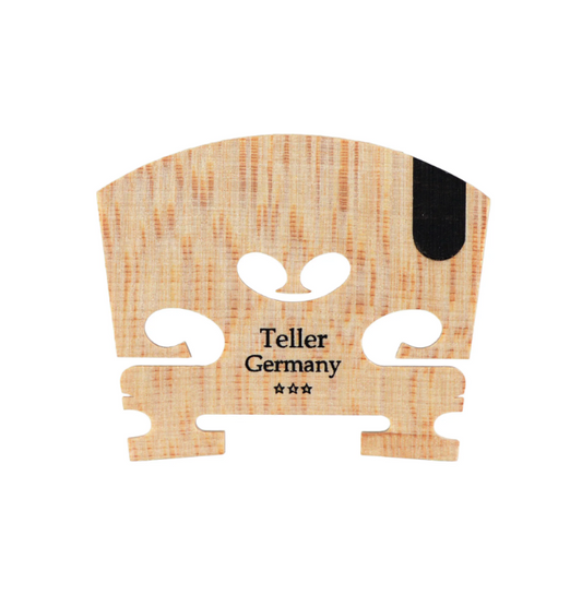 Teller Violin Bridge with ebony inlay