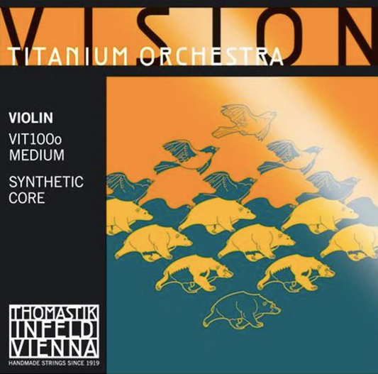 Thomastik Vision Titanium Orchestra Violin String Set