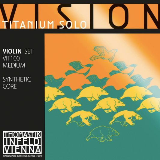 Thomastk Vision Titaium Solo Violin String Set